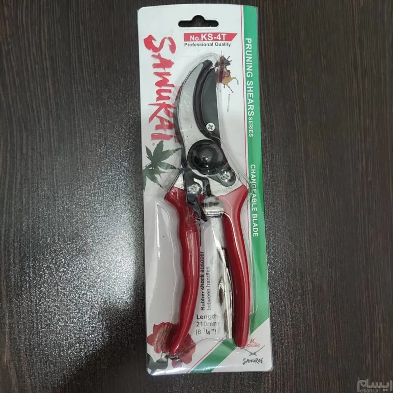 قیچی باغبانی سامورایی، با تیغه اضافه.کیفیت ممتاز