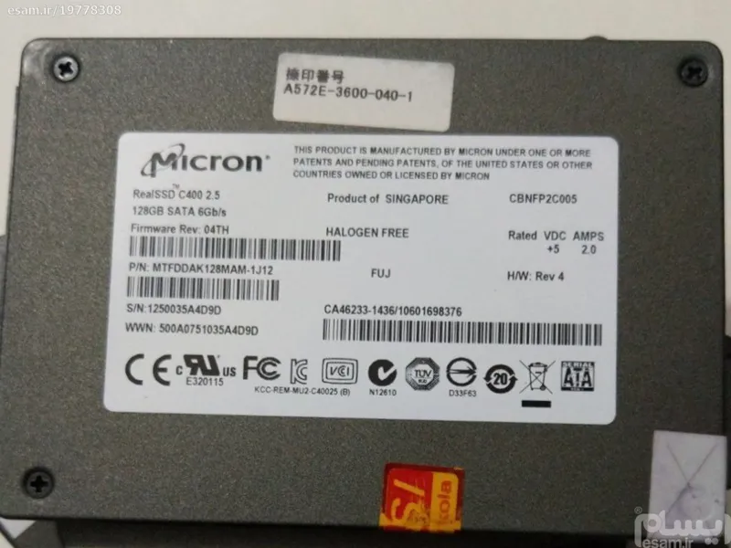 ssd micron پک 5 عددی