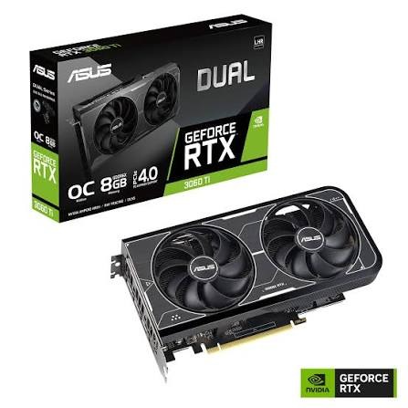 ASUS DUAL RTX 3060TI 8GB GDDR6X