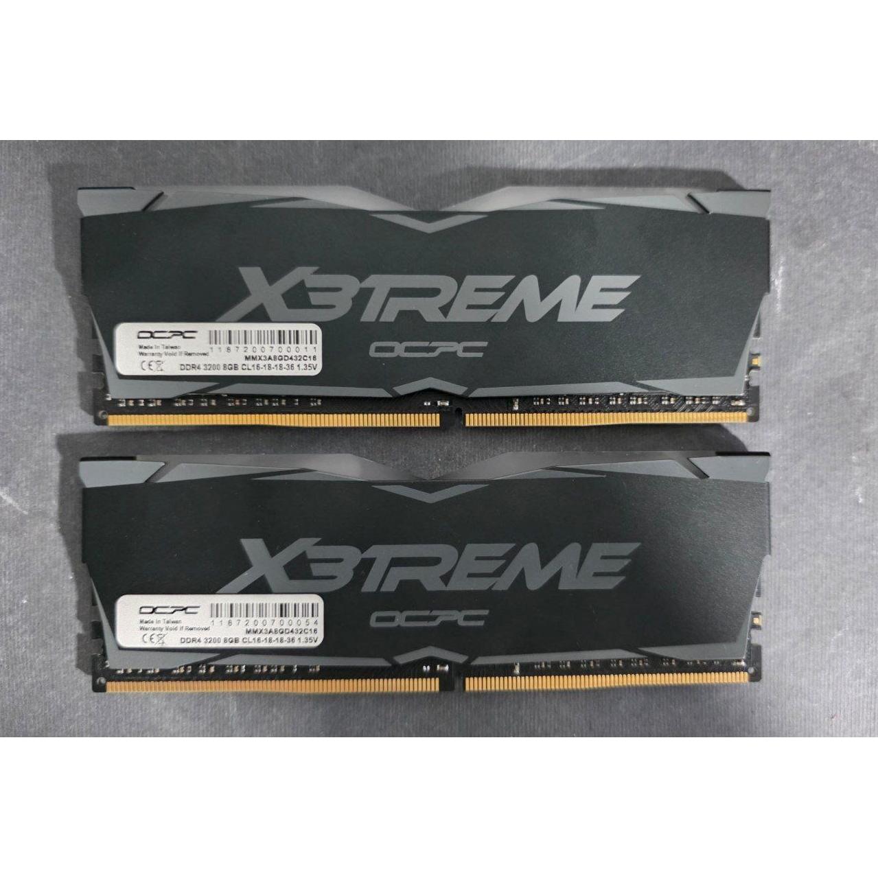 OCPC X3TREME RGB 2×8GB(16GB) DDR4 3200