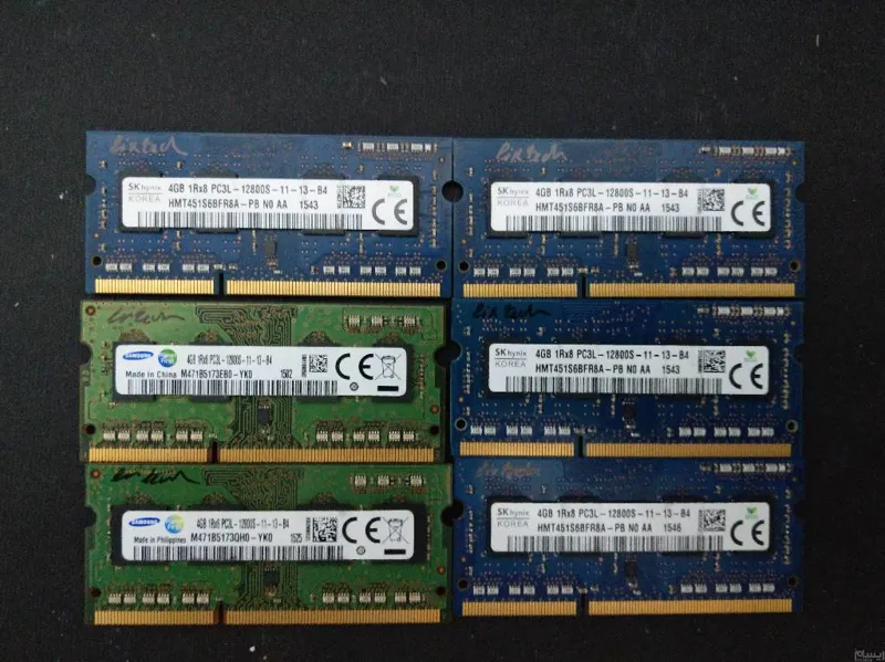 رم 4gb pc3L لپ تاپ