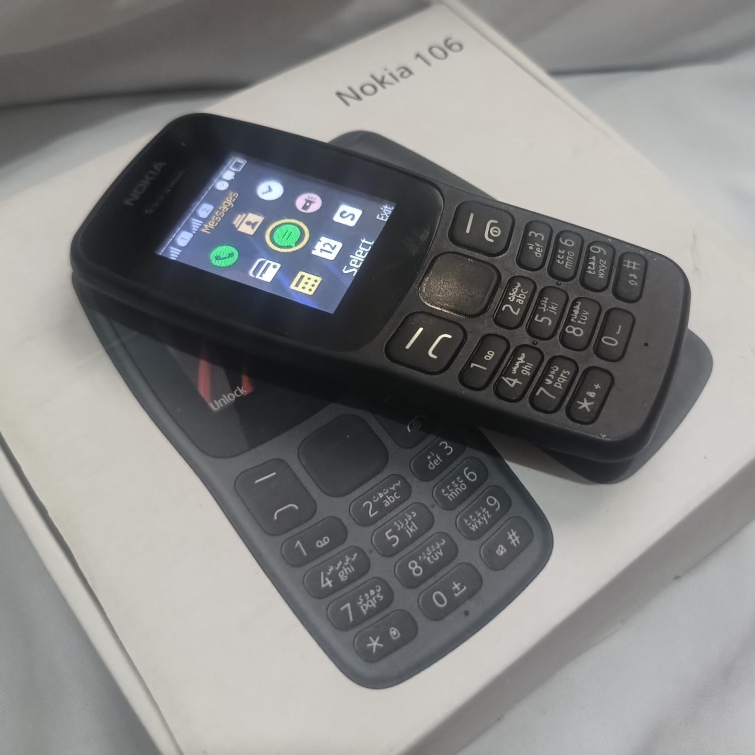 موبایل نوکیا 106دوسیم کارت 2018 TA-1114 با جعبه