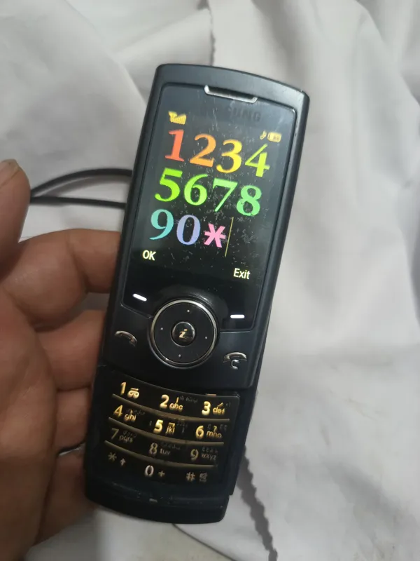 نوستالژی موبایل کشویی سامسونگ Samsung U600