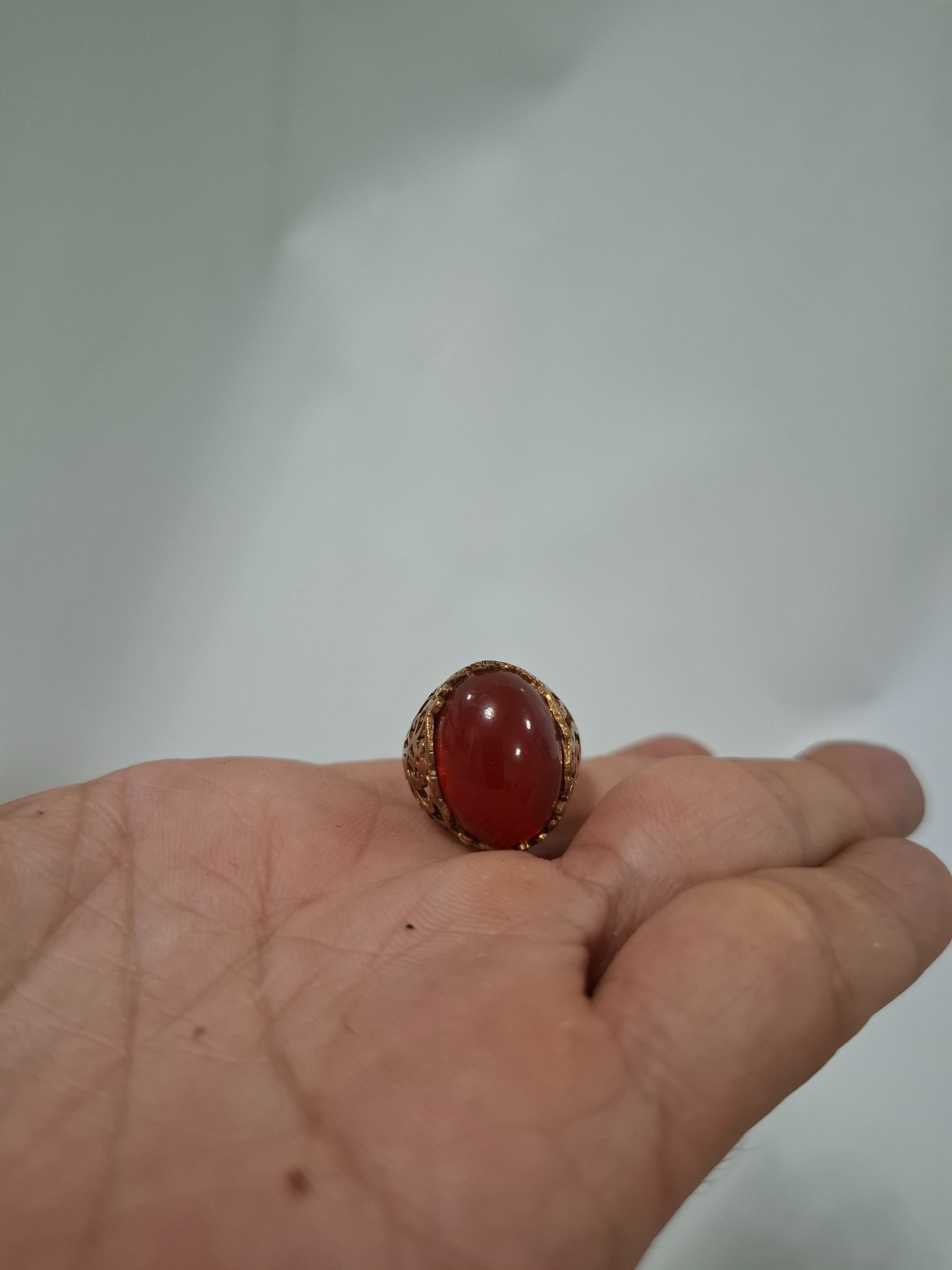 انگشتر طلا روسی رنگ ثابت
