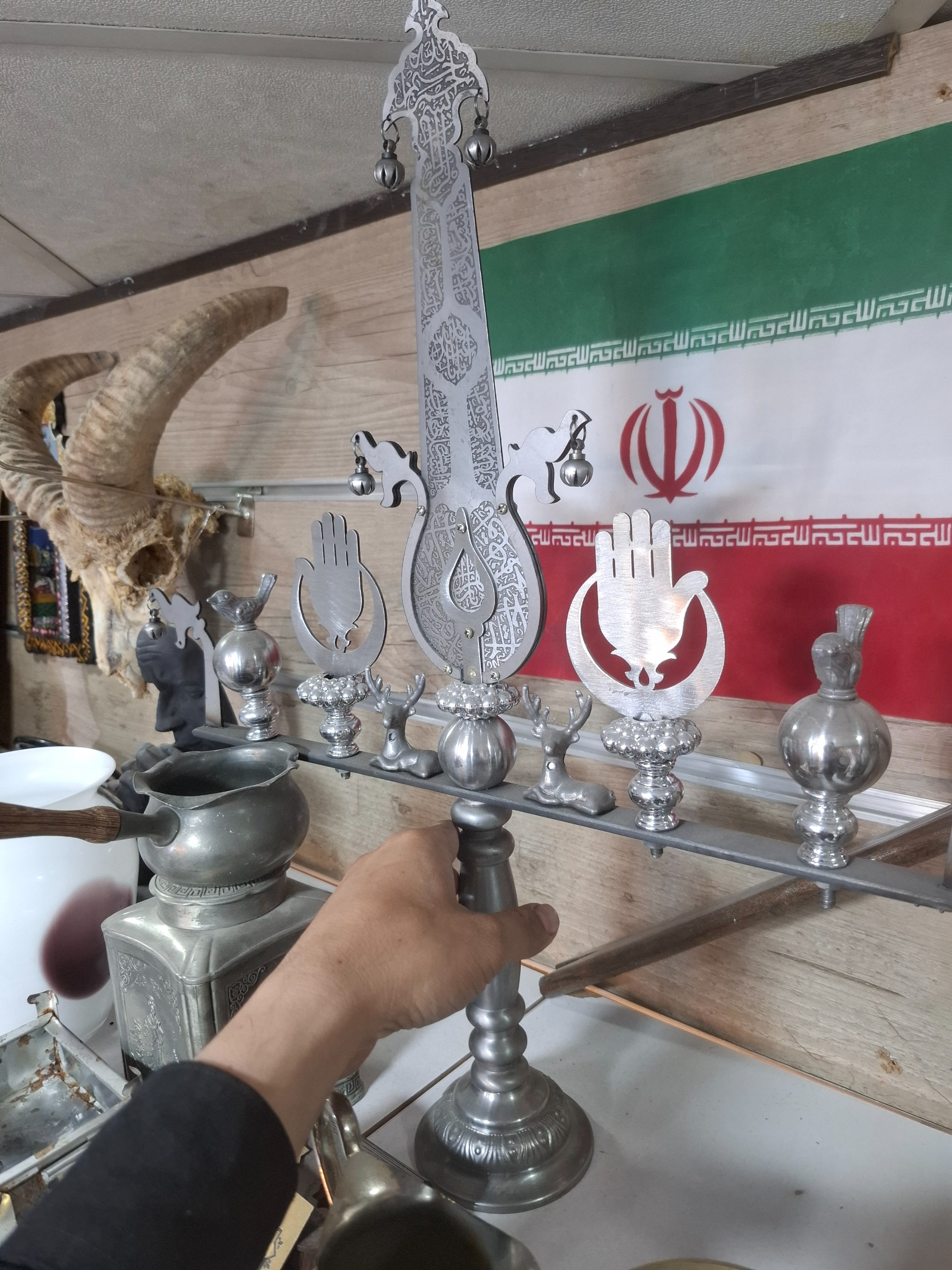 علم دکوری تک تیغه خاص بتراشم دکوری هاش