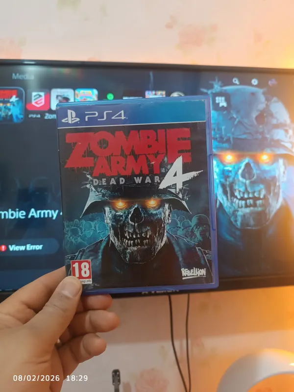 بازی ps4 زامبی ارمی4 بسیار کمیاب