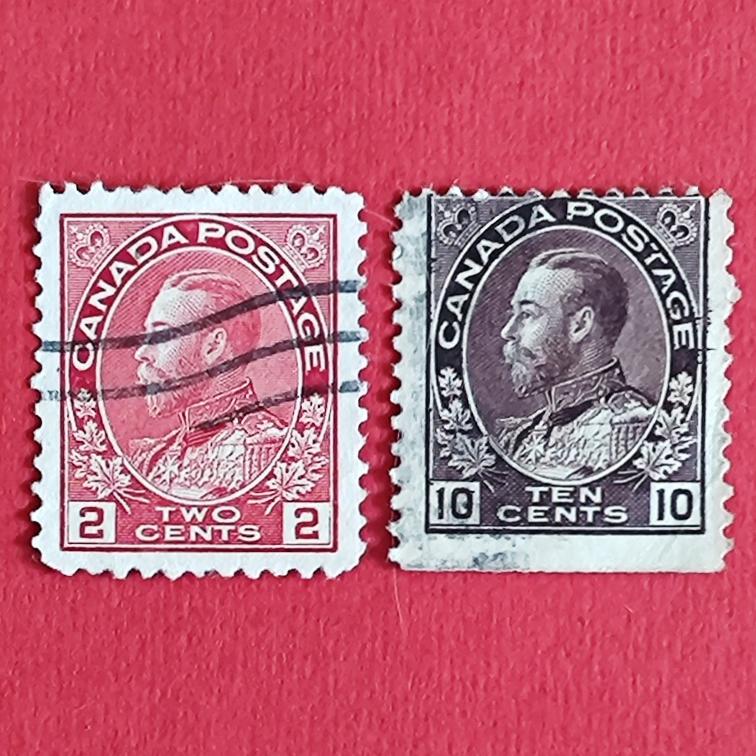 تمبر جرج 5 کانادا CA002