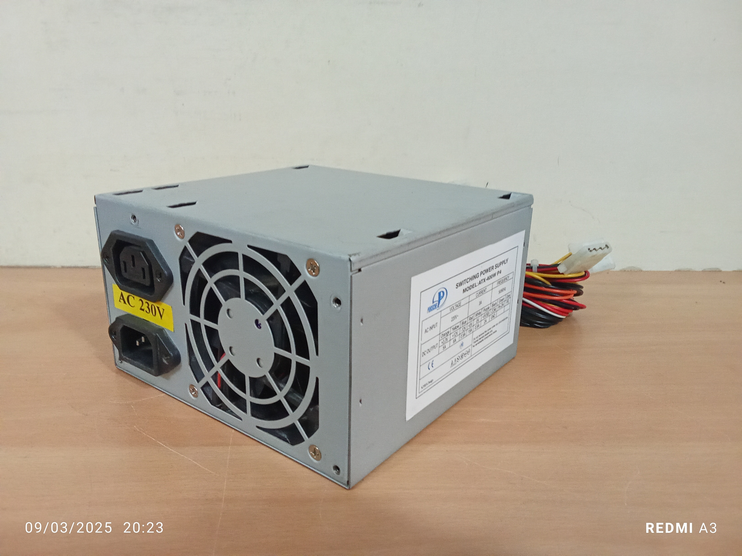 پاور 20 پینPORSCHEمدل ATX-400WPA