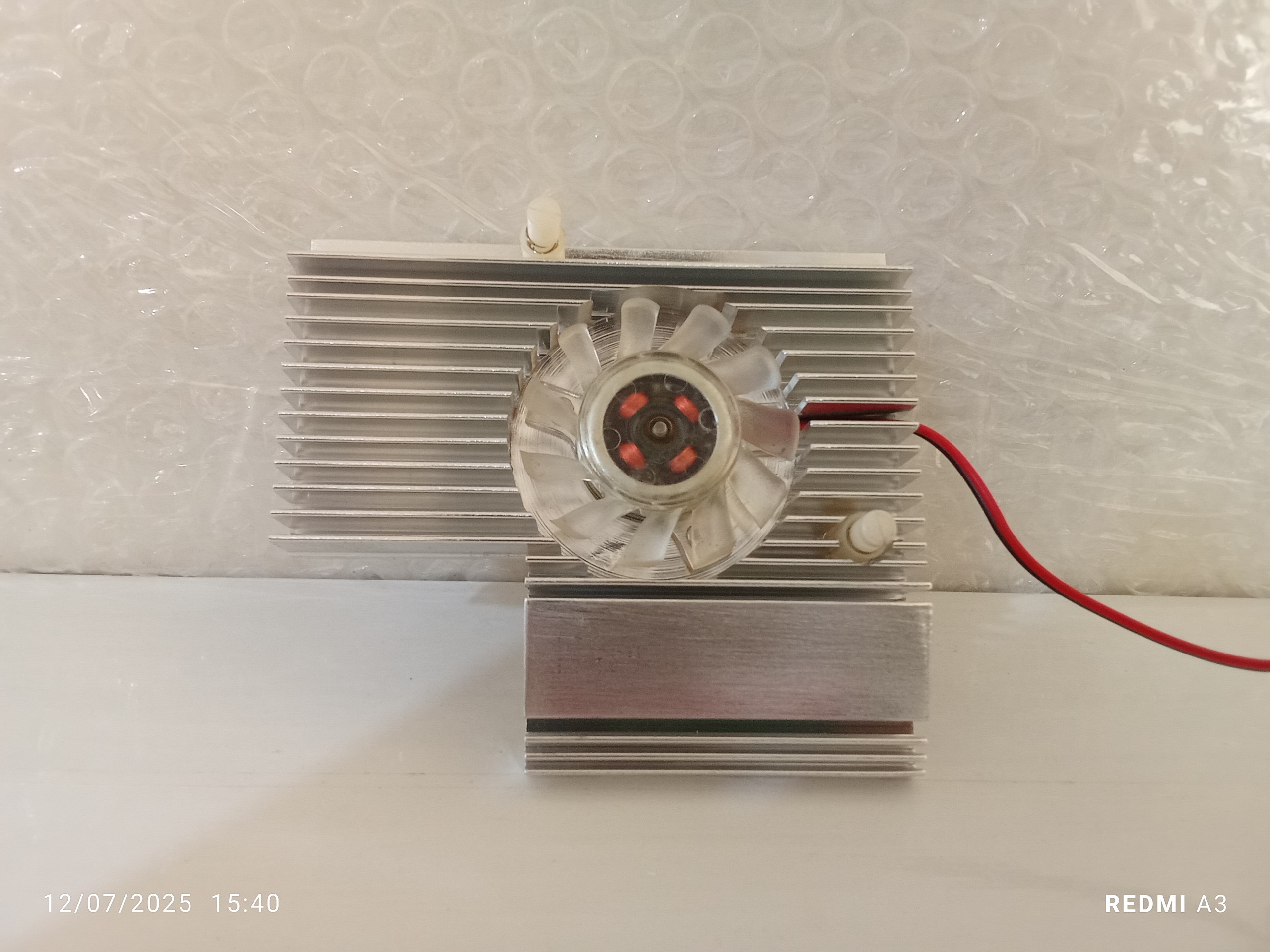 هیت سینک با فن فاصله پینها 59 میلیمتر