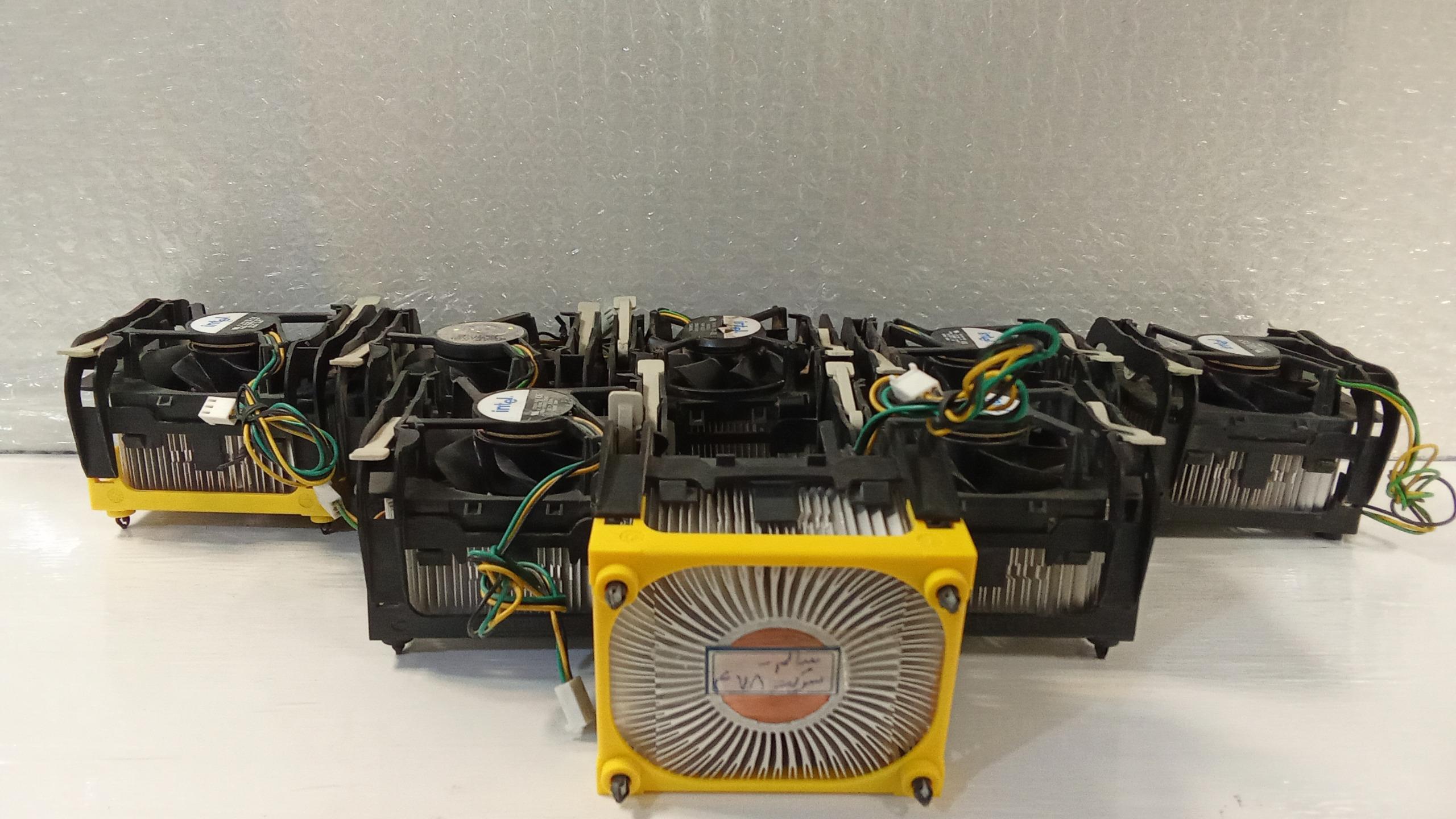 فن و هیت سینک و پایه سی پی یو سوکت 478-هسته مسی