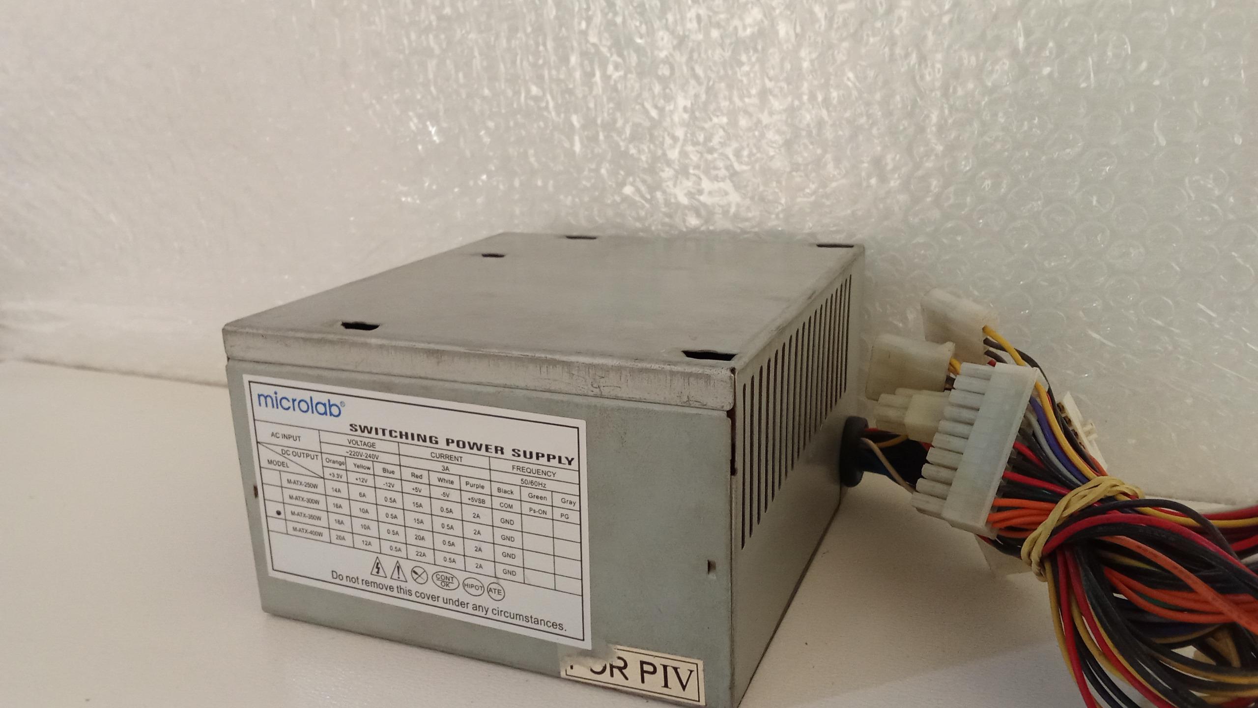 پاور 20 پین microlab مدلM-ATX350W