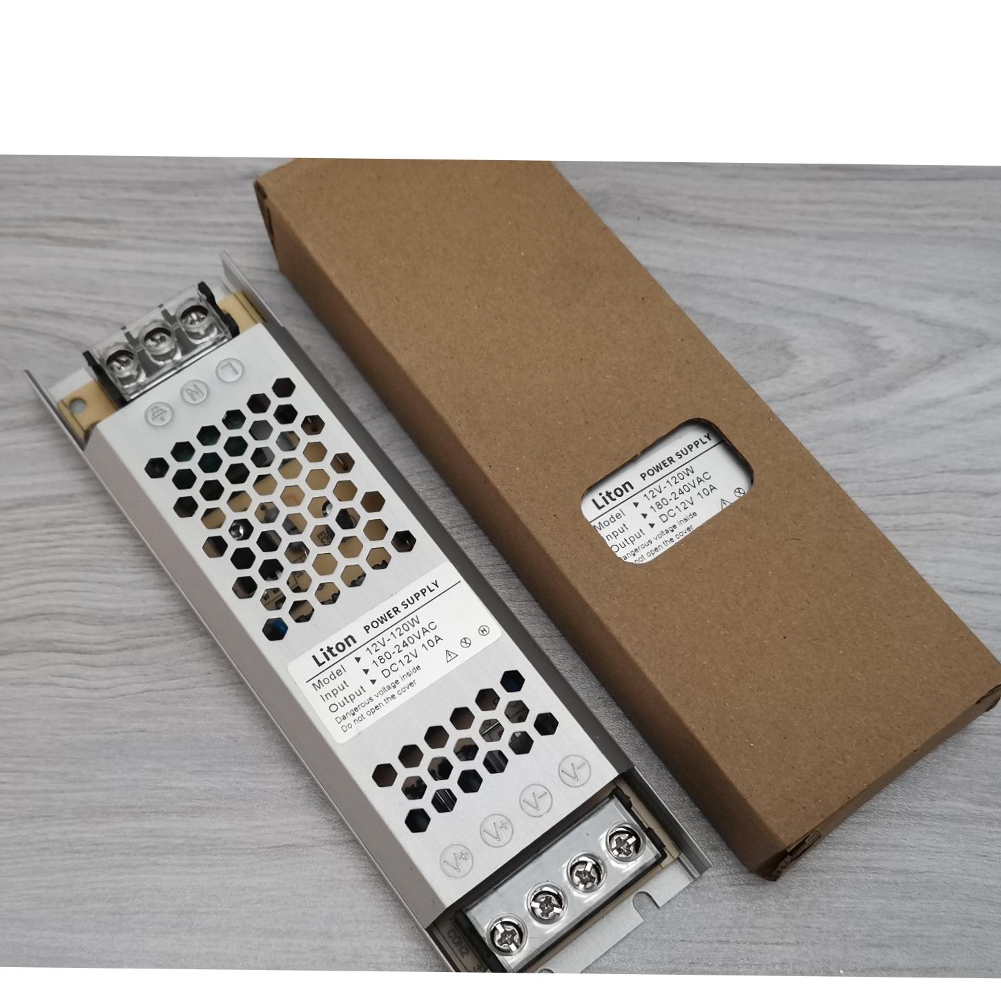 2 عدد پاور صنعتی اسلیم 12 ولت 10 آمپر