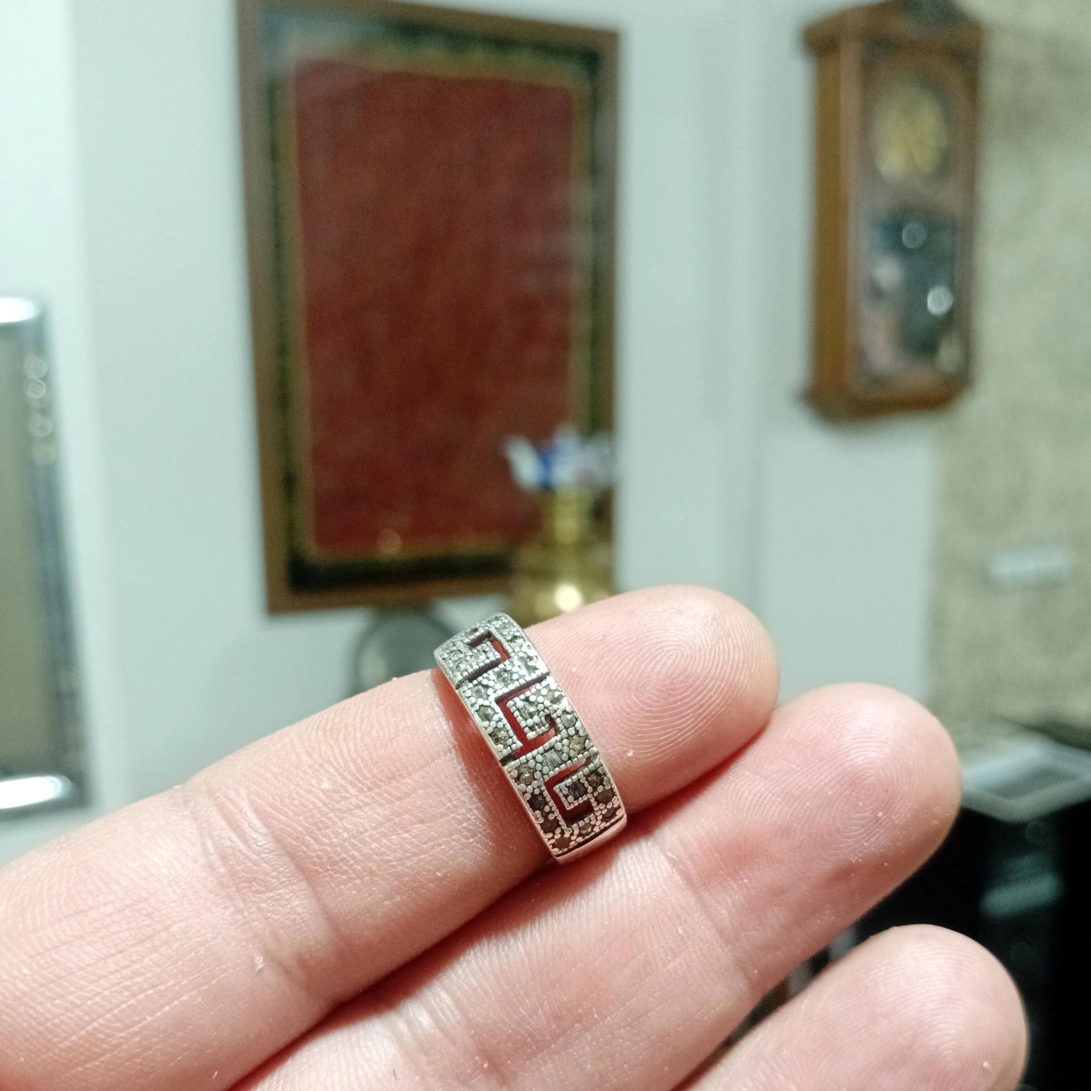 انگشتر نقره زیبا