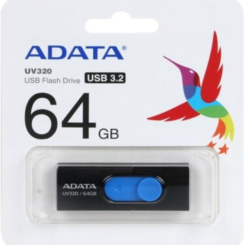 فلش 64 گیگ USB3/2 برند ADATA مدل UV320