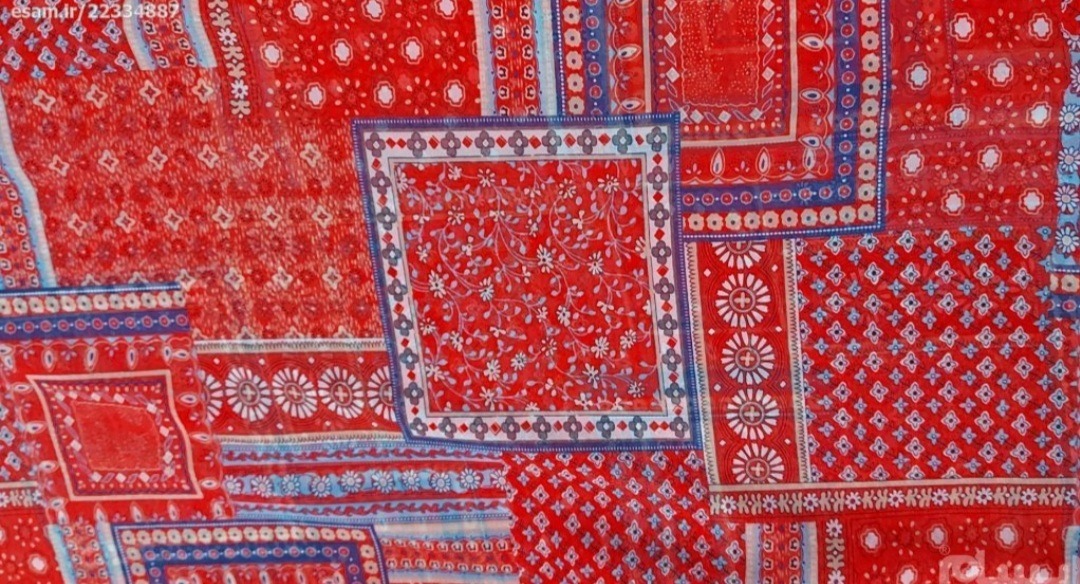 پارچه حریر طرحدار