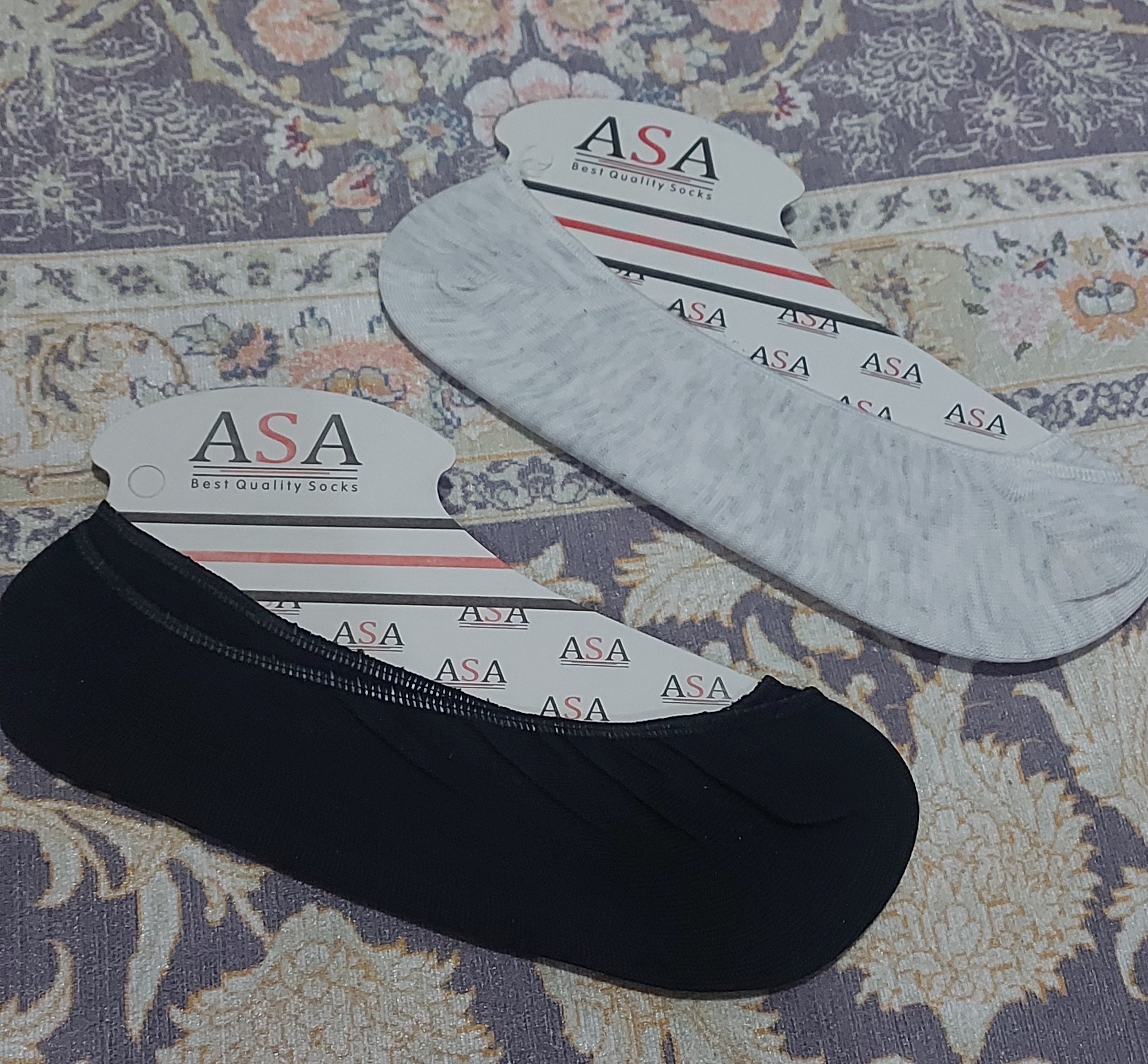 جوراب زنانه (پاپوش)دو عدد