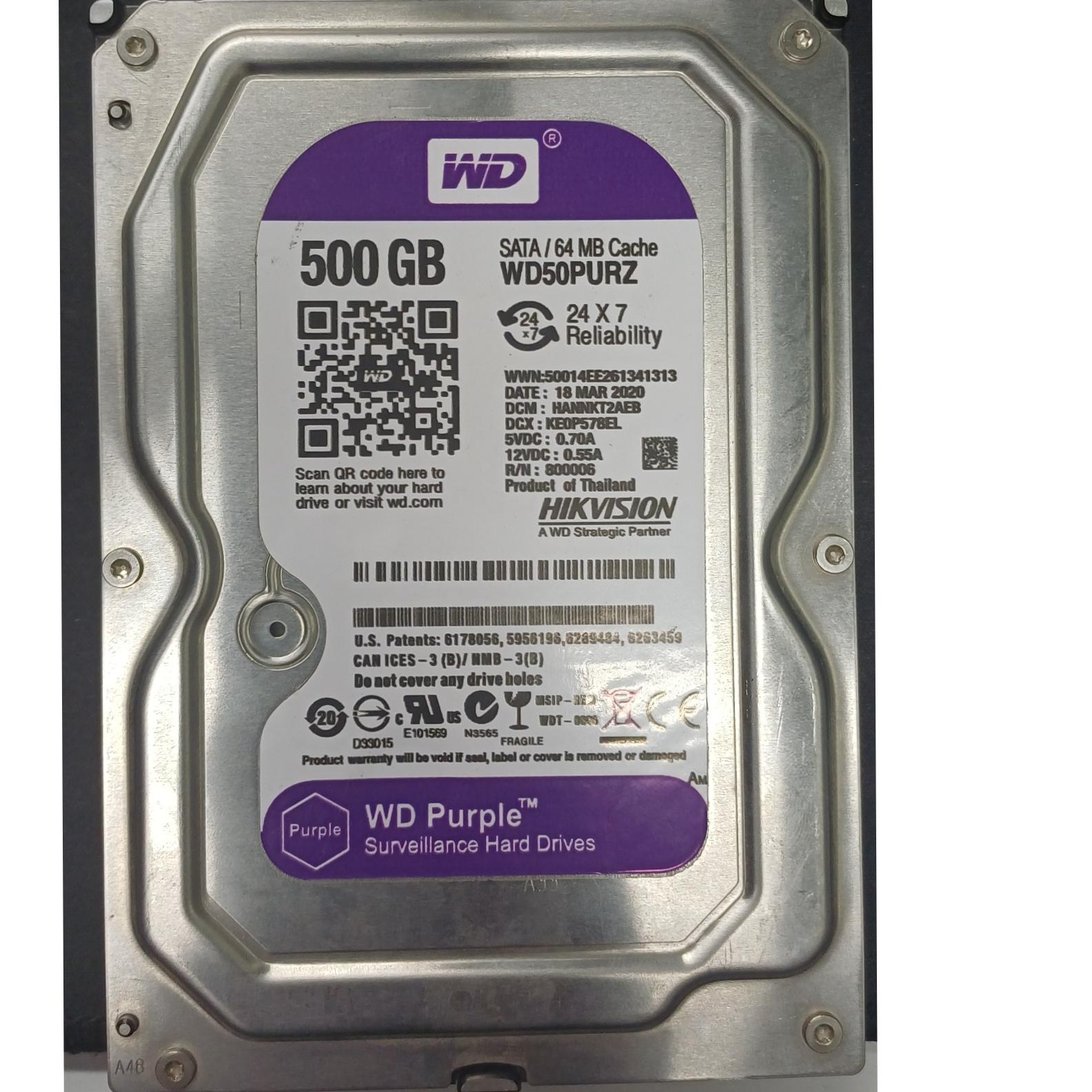 هارد 500 WD بنفش