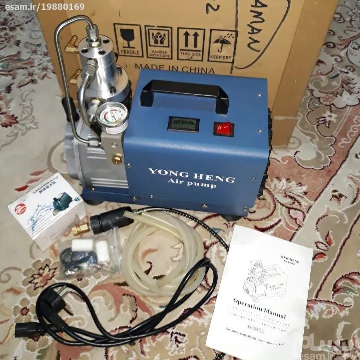 کمپرسور شارژ سلاح های پی سی پی و کپسول