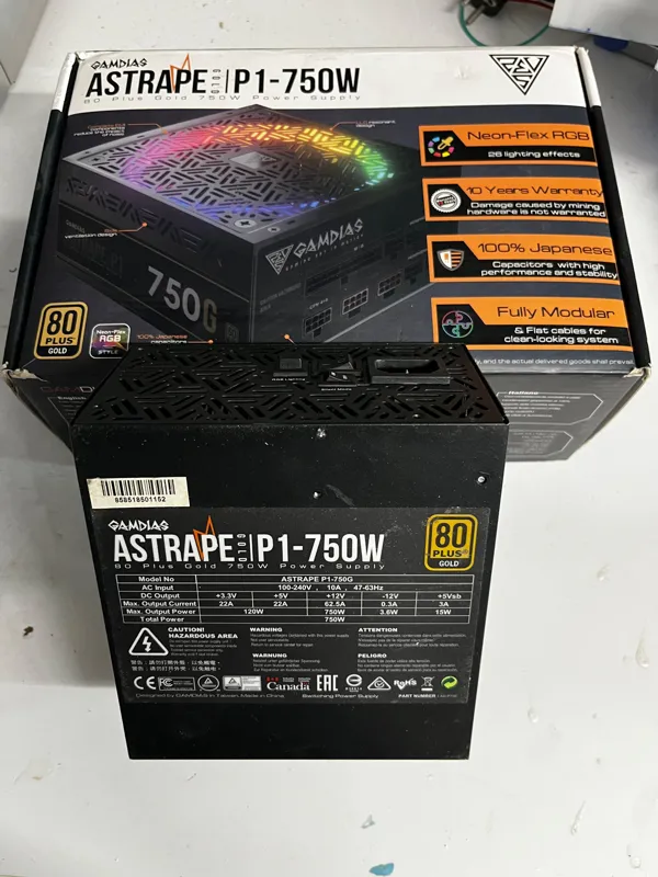 پاور ماژولار 750 وات Astrape Gamdias