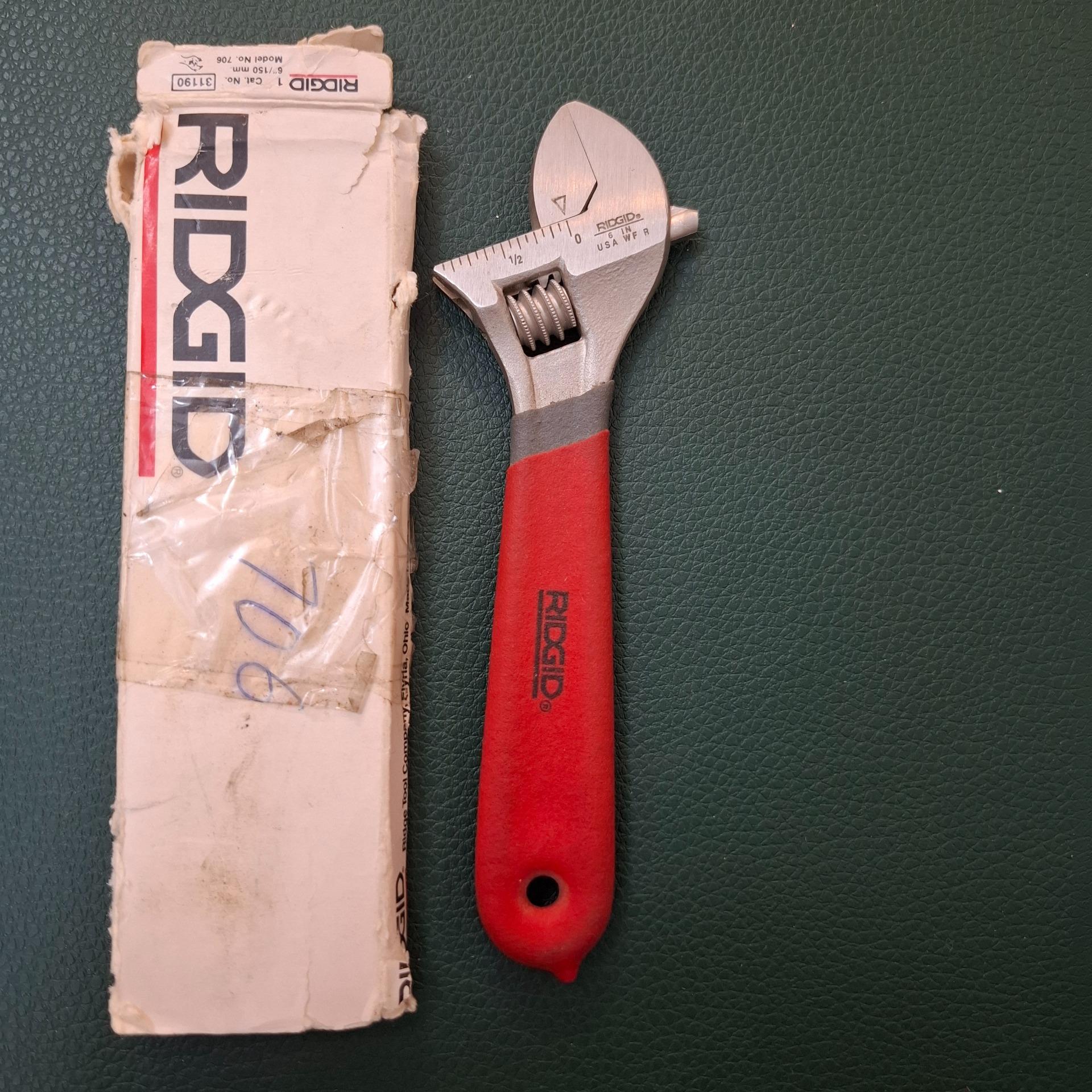 آچار فرانسه 6 ریجید ridgid آمریکا