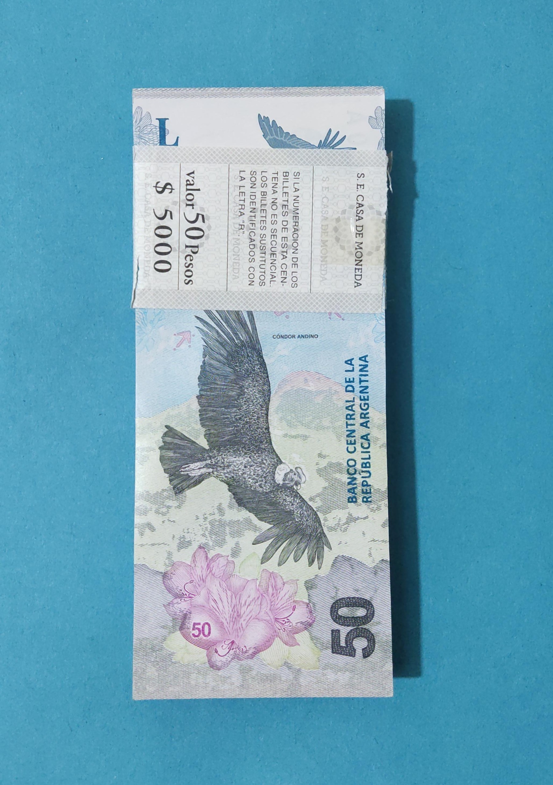 بسته کامل 50 پزو آرژانتین