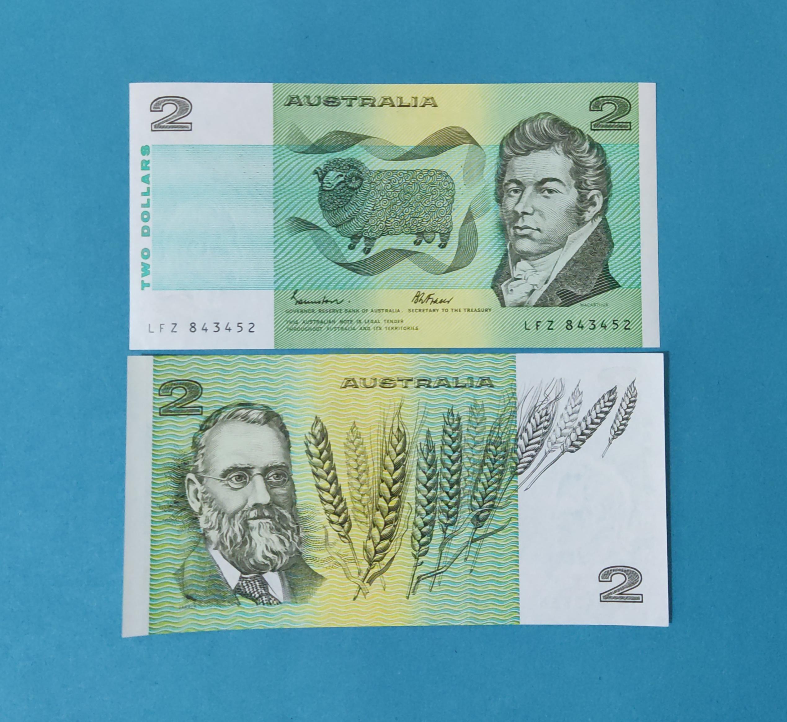 تک بانکی 2 دلار استرالیا 1983