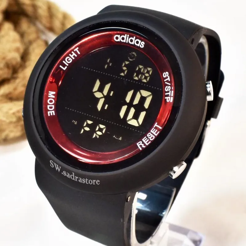 adidas 8037 دیجیتالی طرح جدید دور شیشه قرمز