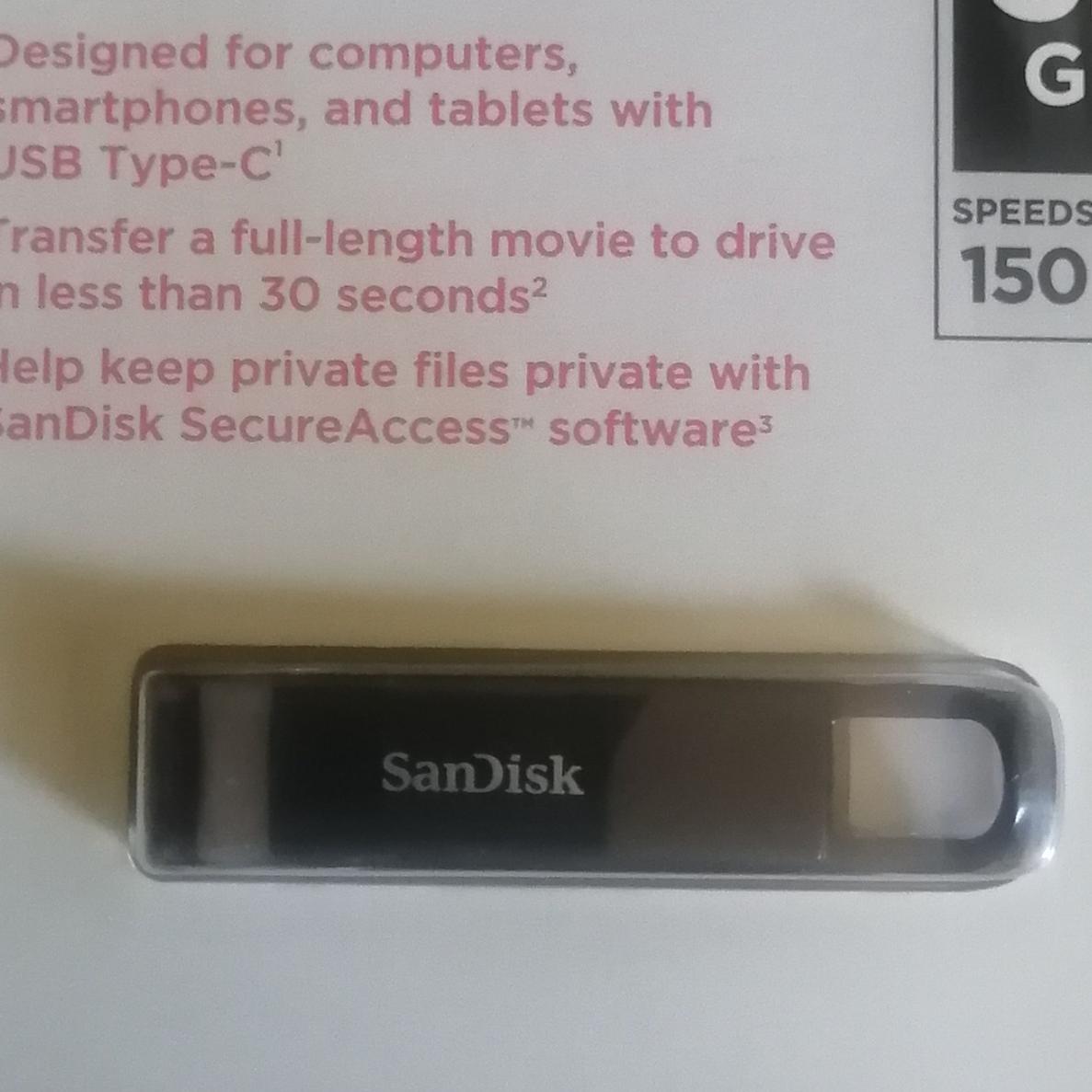 فلش SanDisk 32GB USB3.1 Type-C (گارانتی اصلی)