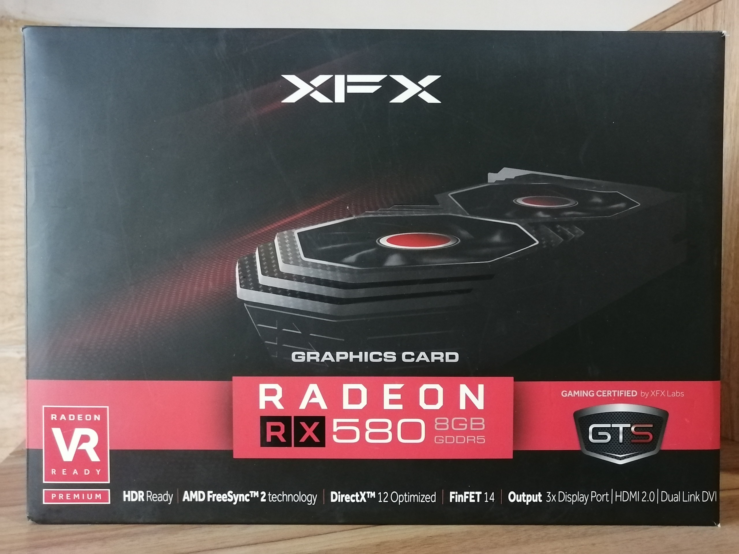 XFX RX580 8G DDR5 نو
