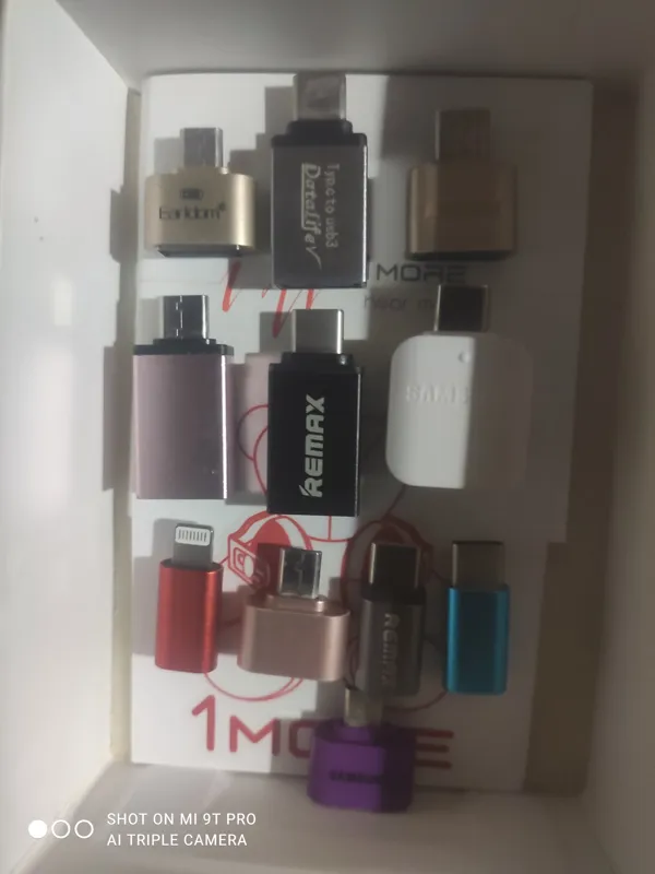 11عدد مبدل و رم ریدر ارجینال اصل همه مدل