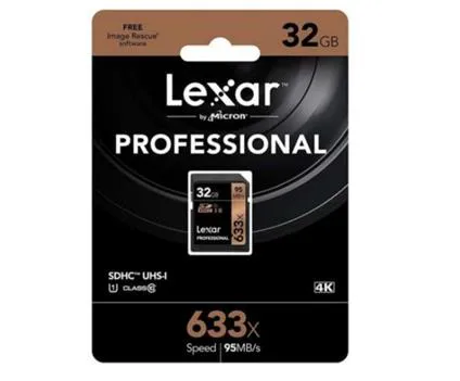 تصویر کارت حافظه HDHC لکسار مدل Professional 32G 