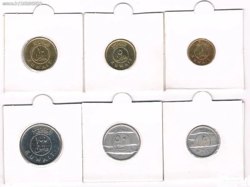 مجموعه سکه های کویت (6 سکه)
