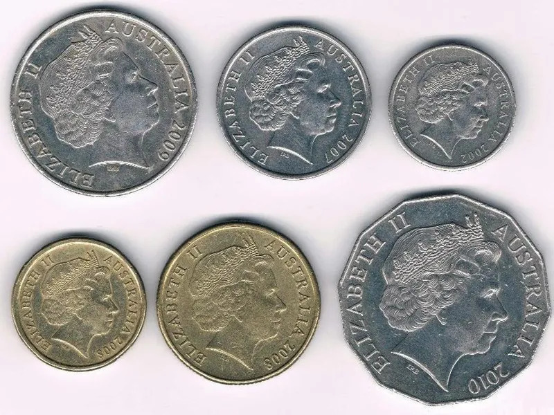مجموعه سکه های استرالیا (6 سکه)
