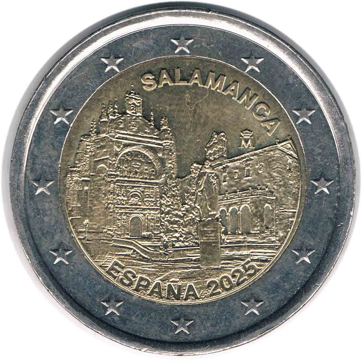 سکه یادبودی 2 یورو اسپانیا 2025 (نایاب)