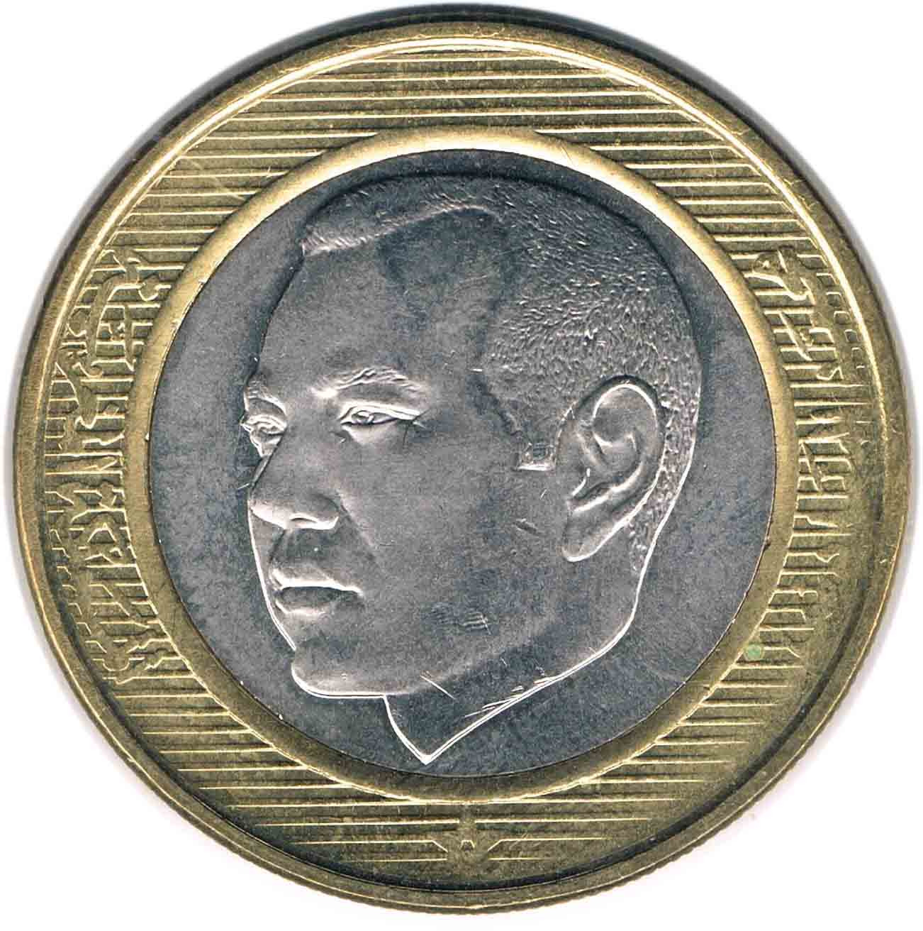 سکه 10 درهم مراکش 2002 (نایاب)
