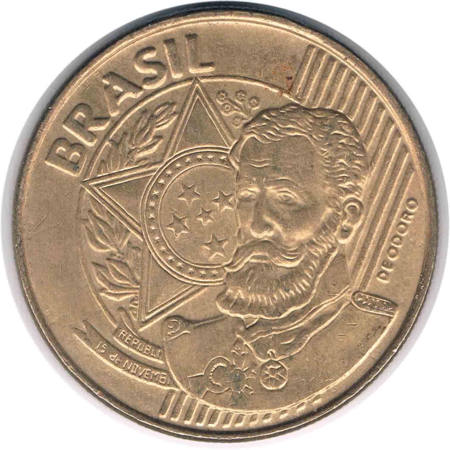 سکه 25 سنتاوس برزیل 2010 (کمیاب)