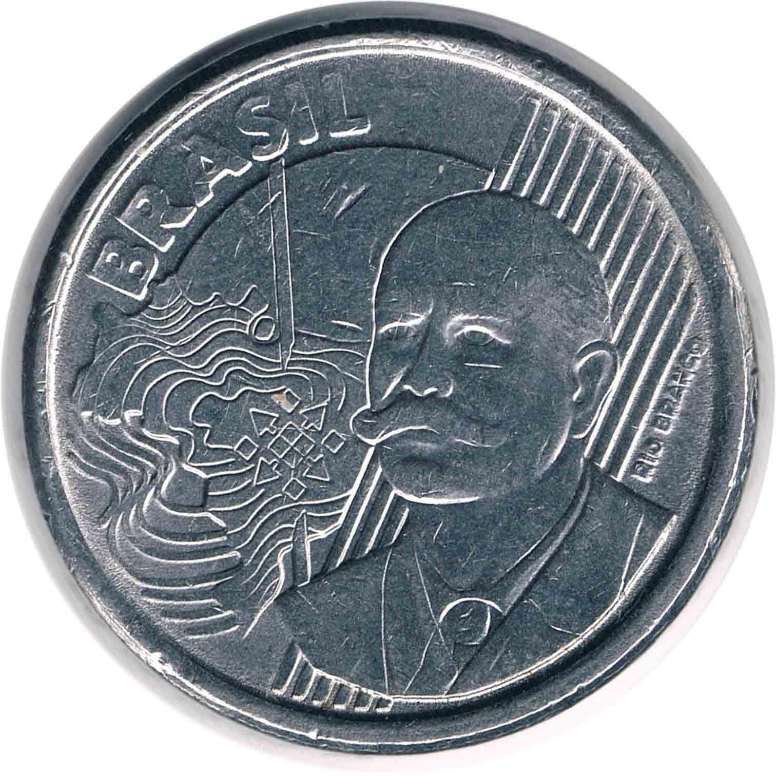 سکه 50 سنتاوس برزیل 2013 (کمیاب)