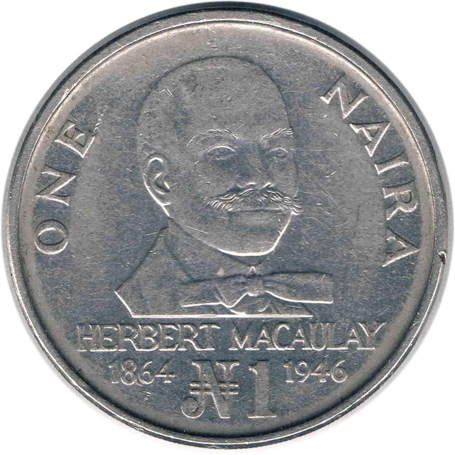 سکه 1 نایرا نیجریه 1991 (نایاب) 12 گرم