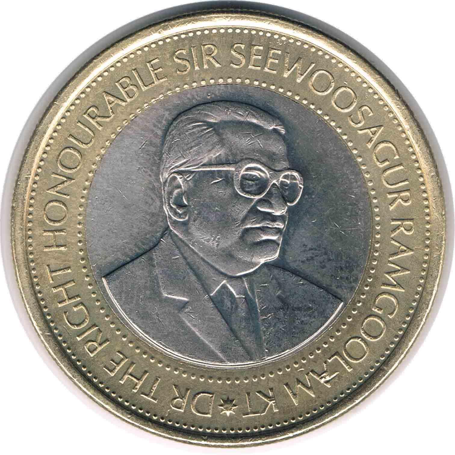 سکه 20 روپیه موریس 2007 (نایاب)