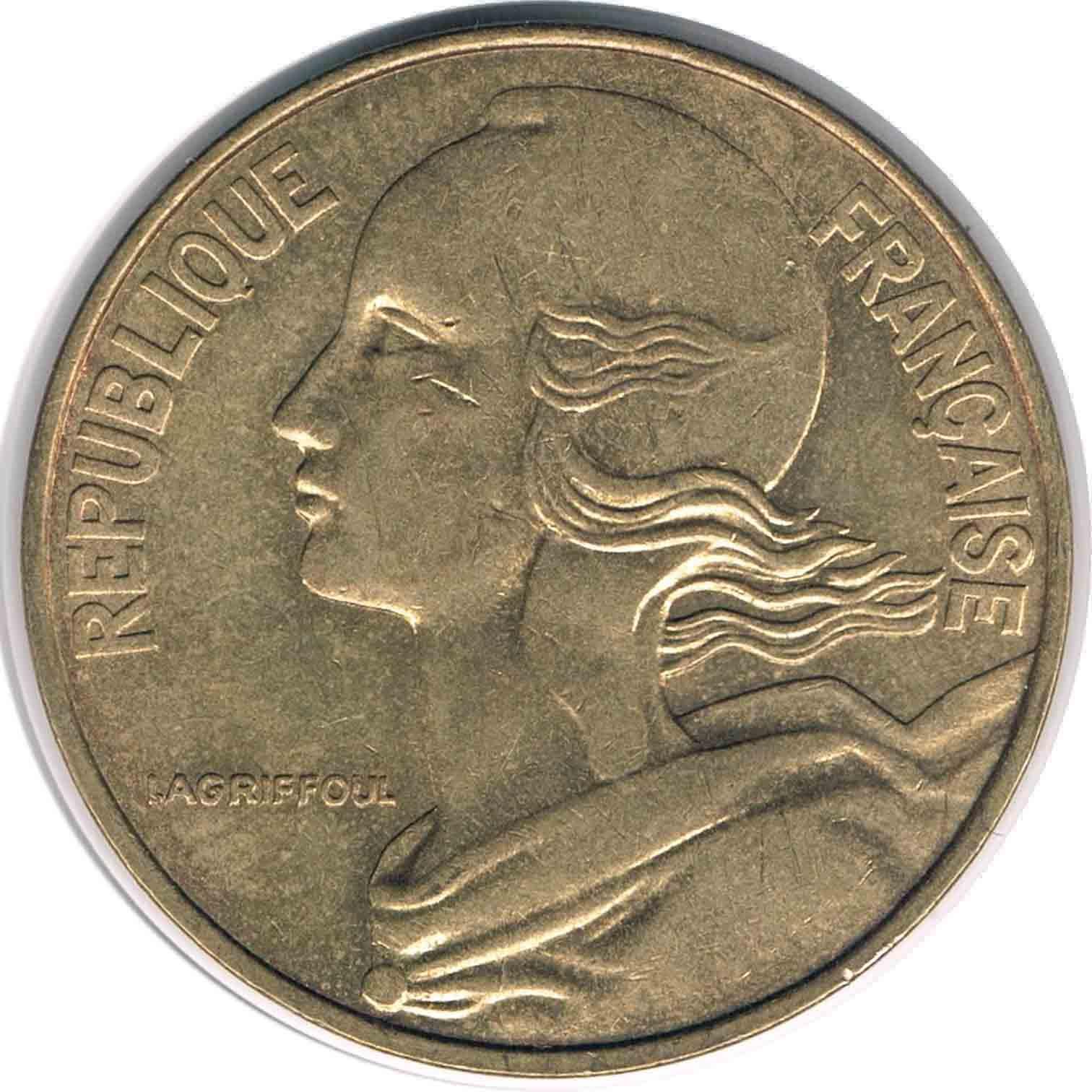 سکه 20 سنت فرانسه 1978