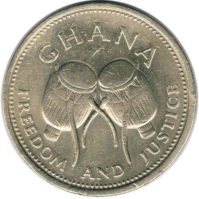 سکه 500 سدیس غنا 1998 (نایاب)