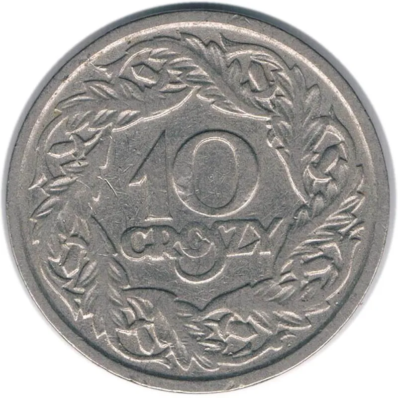 سکه 10 زلوتی لهستان 1923 (کمیاب)