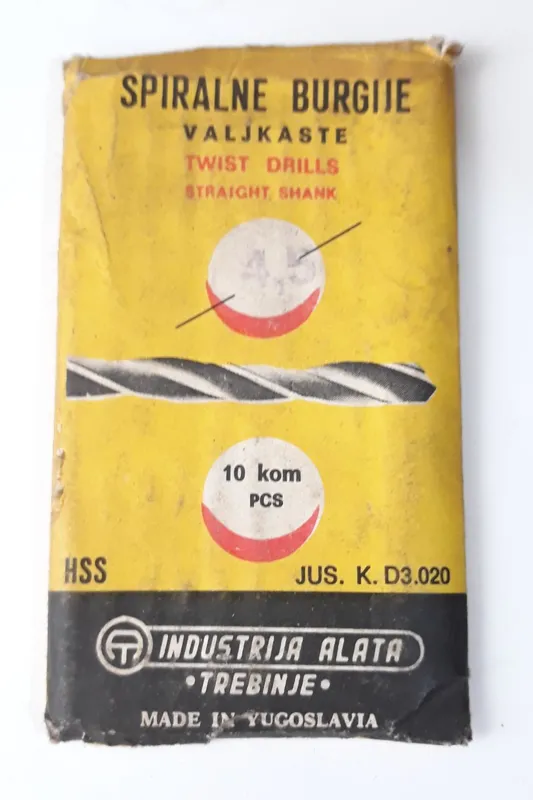 مته 4,5 HSS یوگسلاوی FRA ALATA فوق العاده