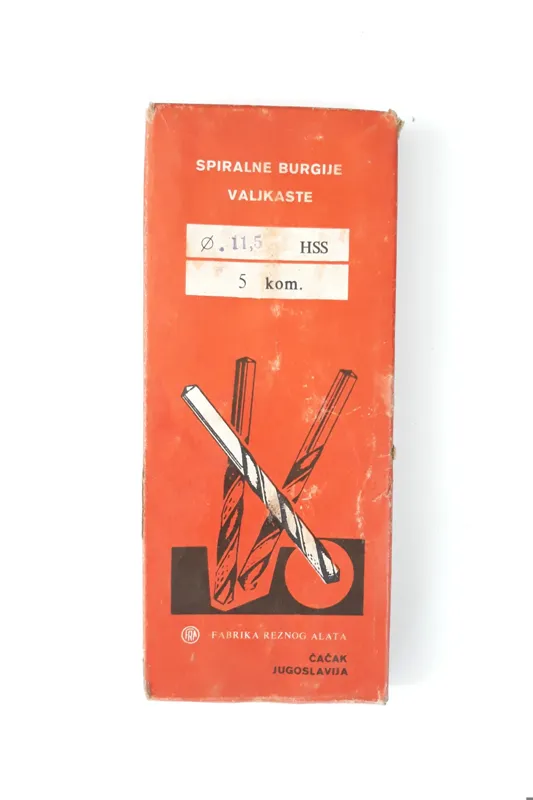 مته 11,5 HSS FRA یوگسلاو قدیمی فوق العاده با کیفیت