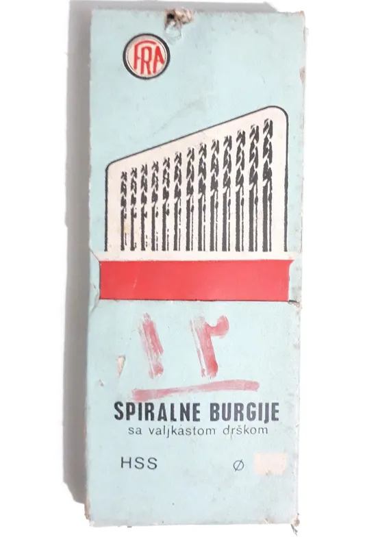 مته 12 HSS فرا FRA یوگسلاو قدیمی