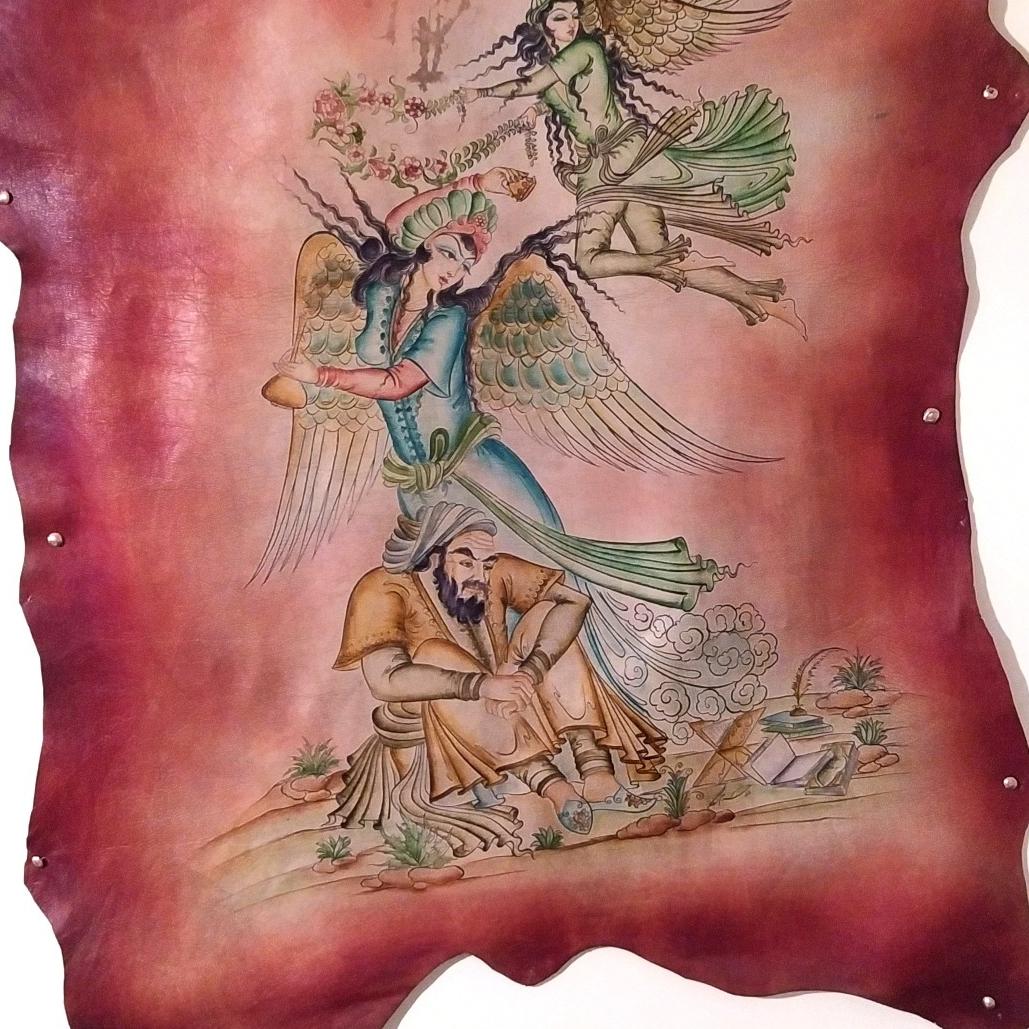 مینیاتور 50ساله روی پوست