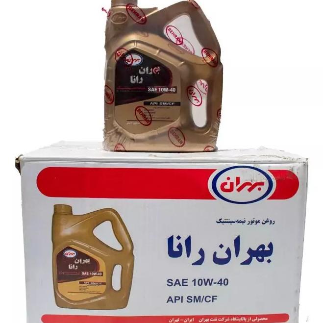 روغن موتور بهران رانا 10W40 چهارلیتری SM