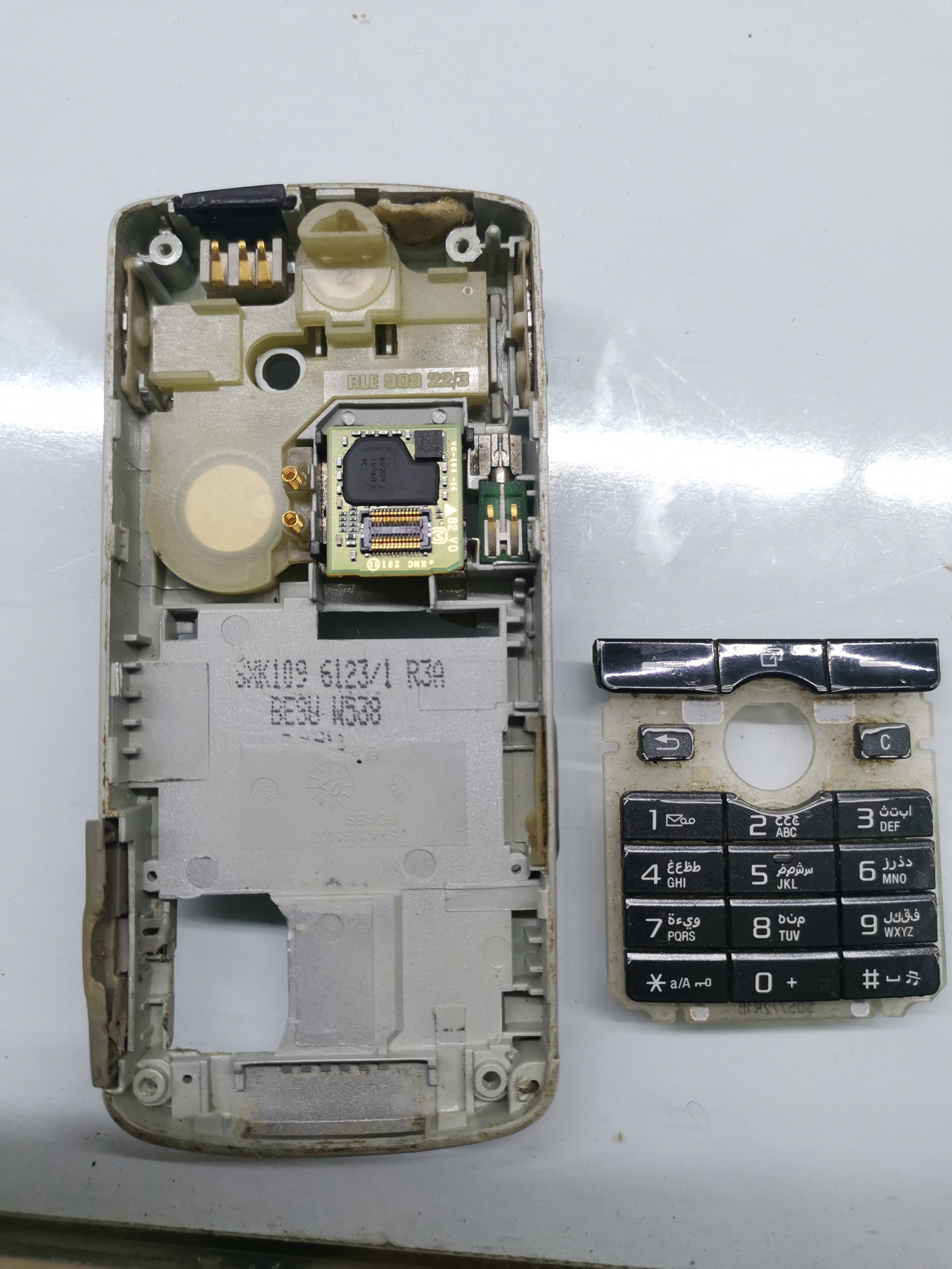 شاسی وصفحه کلید سونی اریکسون k750i