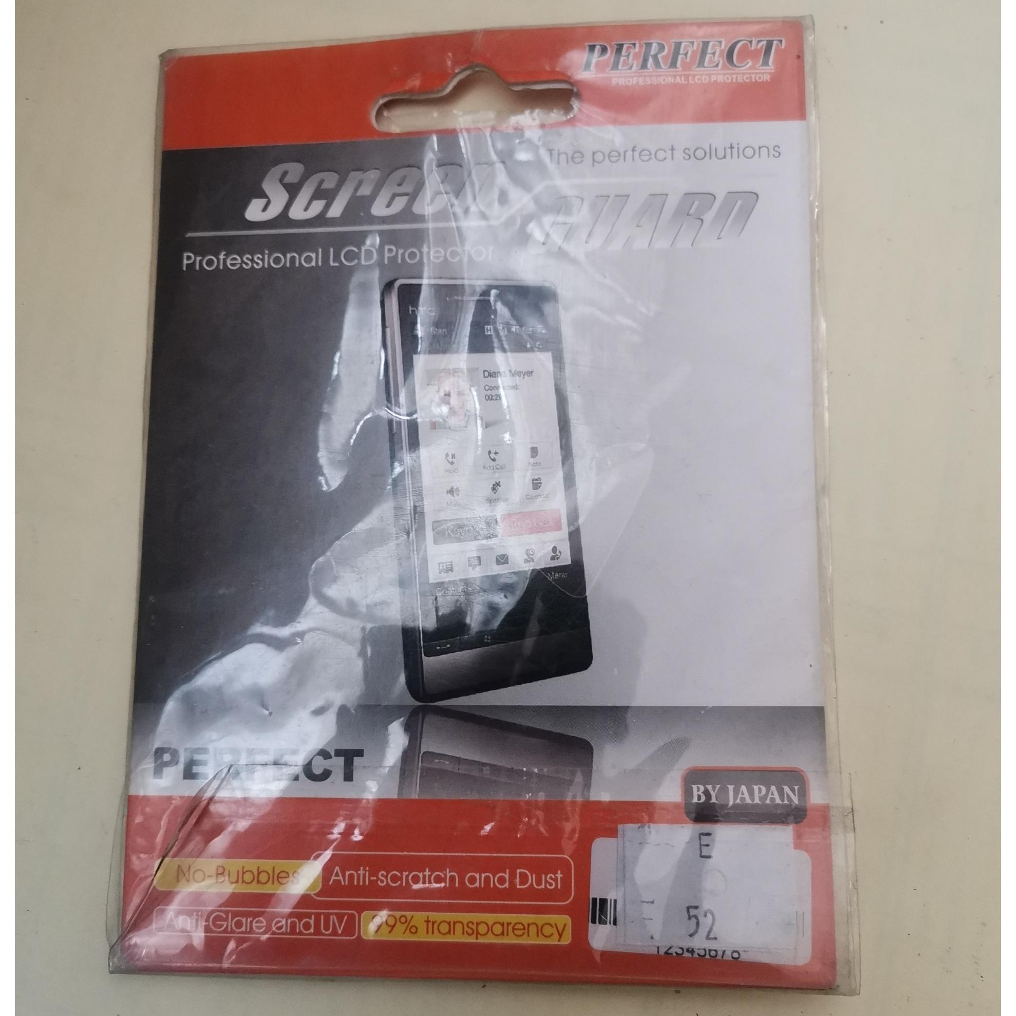 برچسب محافظ صفحه نوکیا E52 طلقی