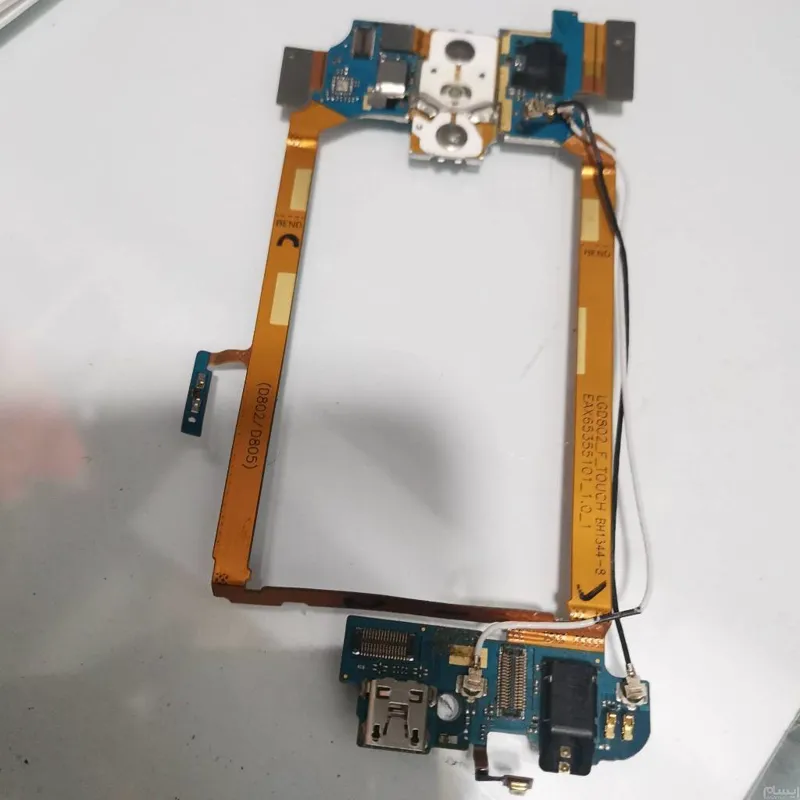 فلت تصویر و شارژ LG G2